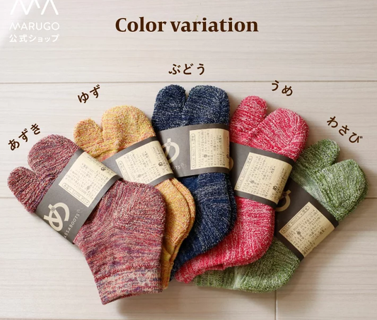 ASSABOOTS Split-Toe Socks Color -Made in Japan