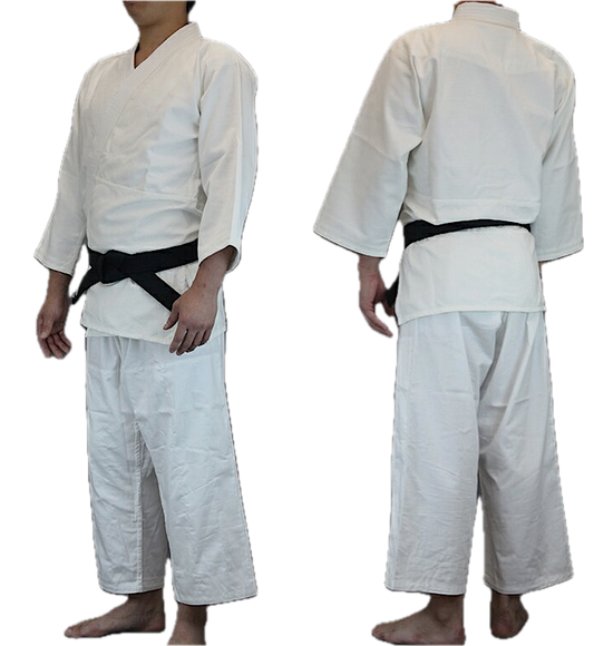 Aikido Uniform - Polyester Yomogi Tozando (Size 2) | Made in Japan