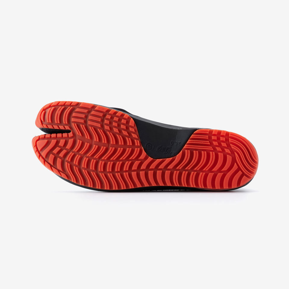 Air Jog V Black Jikatabi Shoe 6 Kohaze