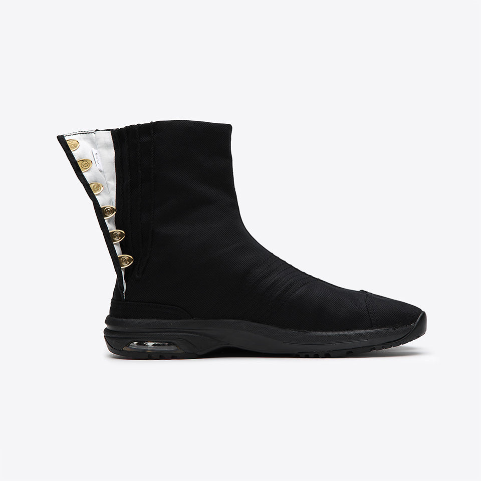 Air Jog V Jikatabi Shoe Black Sole 6 Kohaze 30cm