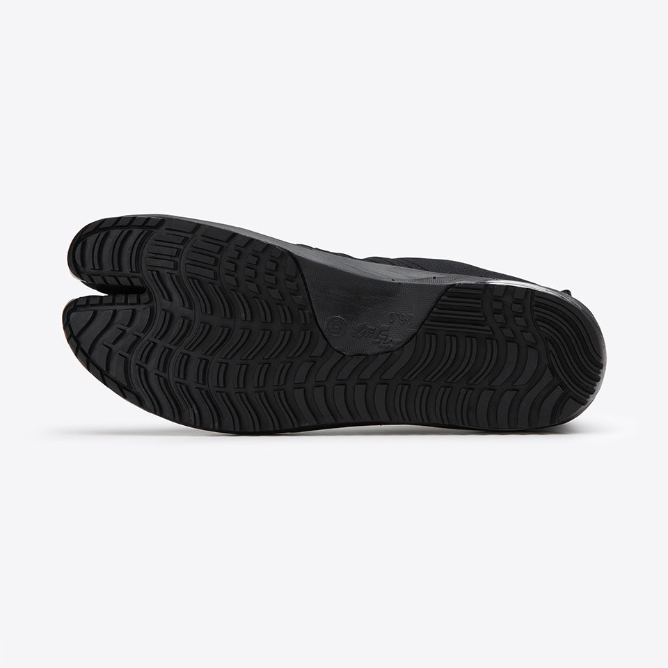 Air Jog V Jikatabi Shoe Black Sole 6 Kohaze 30cm