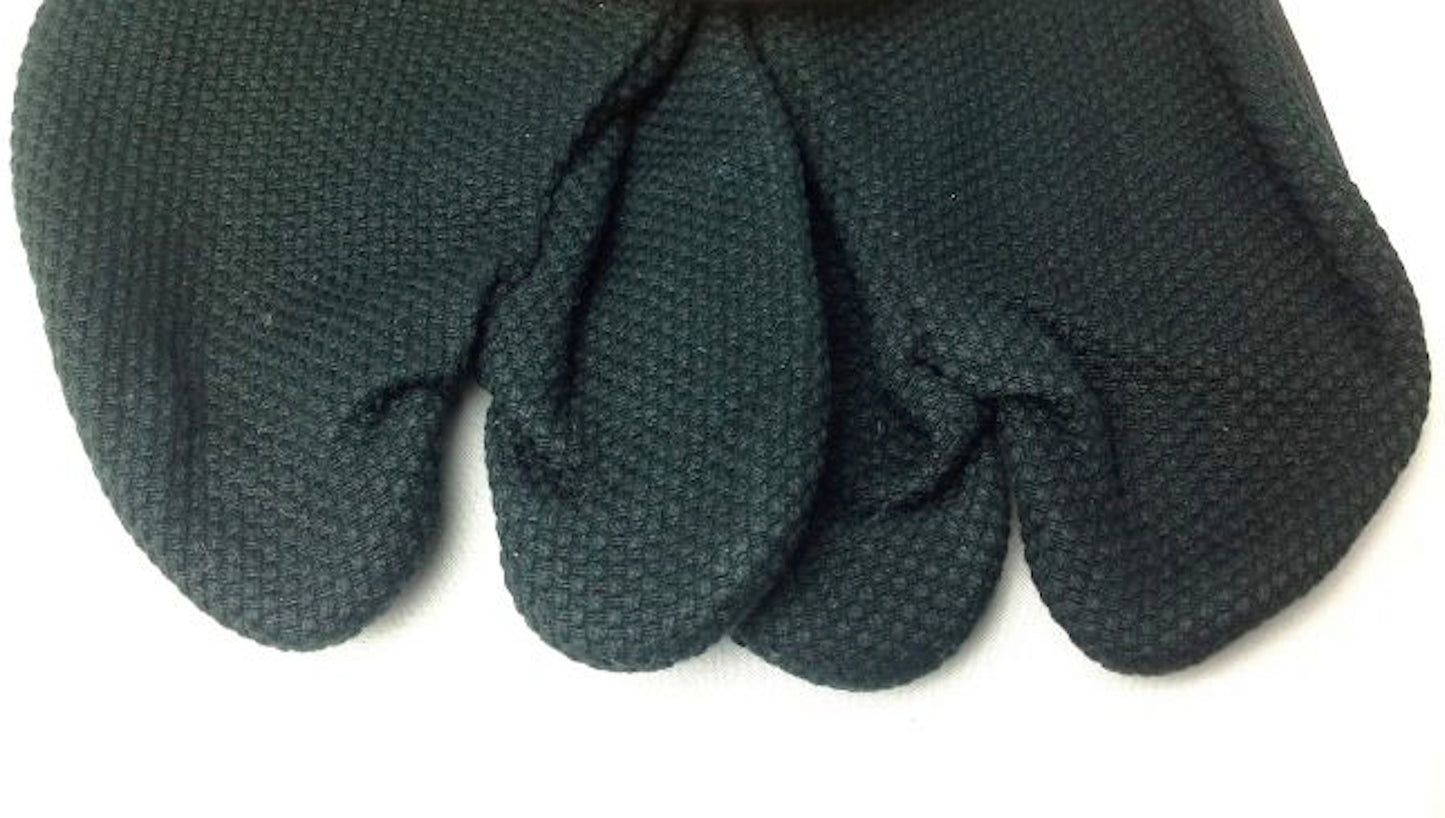 Black Cotton Sashiko Ninja Tabi Size 22.5cm Made in Japan