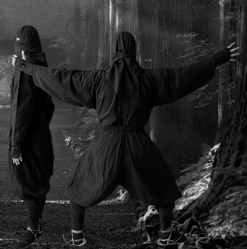 Deluxe Togakure Ryu Ninpo Shinobi Shozoku – 6-piece Ninja Outfit Handcrafted in Japan