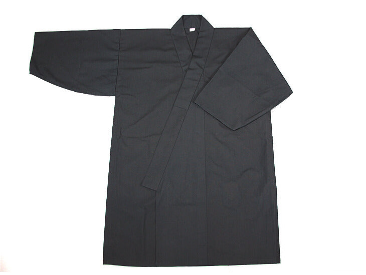 Dogi Iaido BioClean Sayaka – Black Polyester & Rayon – Size 5