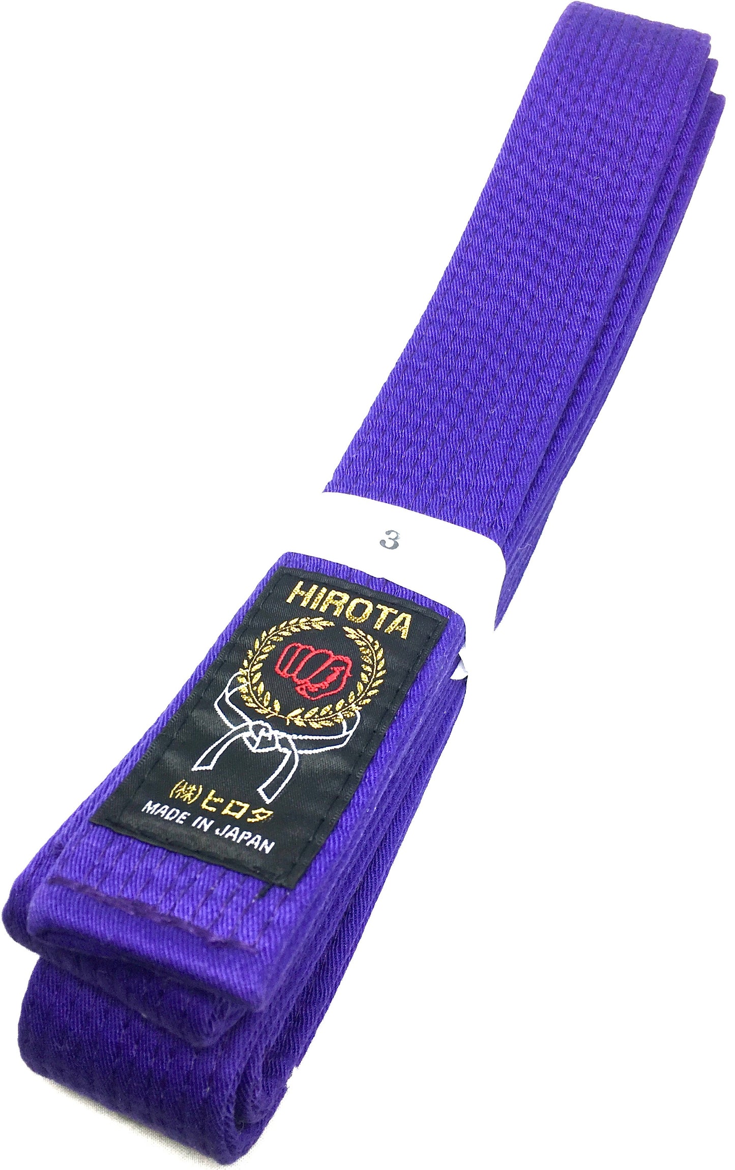 Hirota Purple Karate Belt Standart Size 3 (250cm)