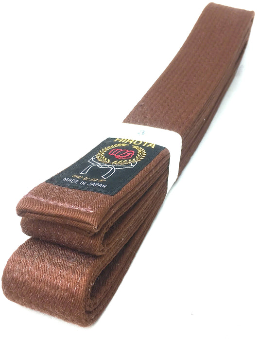 Hirota Brown Karate Belt Standart Size 7 (310cm)