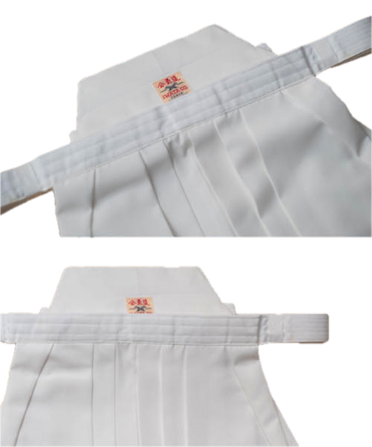 IWATA Aikikai Aikido White Hakama – Size 22.5 (85cm) – Made in Japan 🇯🇵