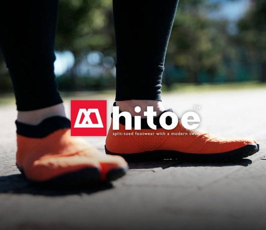 Japanese Jikatabi Hitoe Shoes – Orange Multi-Sport Fitness – Size 26cm – Made in Japan