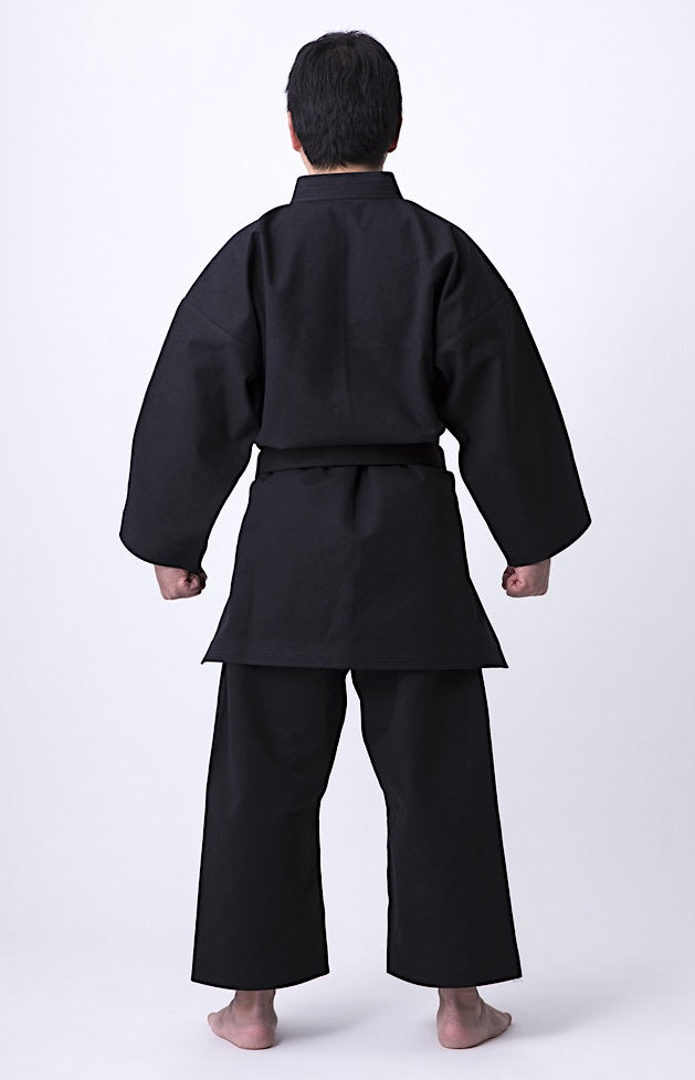 TOKAIDO KONGO SAB 金剛 HEAVYWEIGHT BLACK UNIFORM SET - Size 3.5 (155 cm) Tokaido