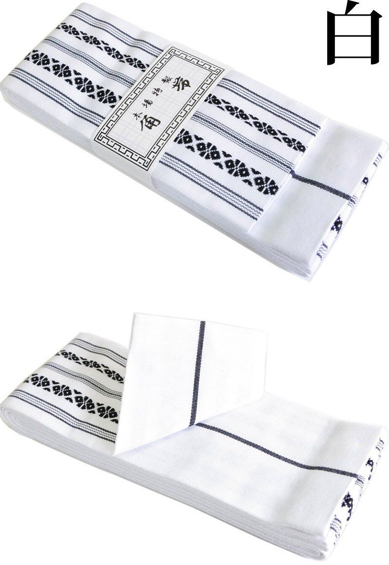 Kaku Obi Belt – Traditional Japanese Cotton Sash for Men – Made in Japan
