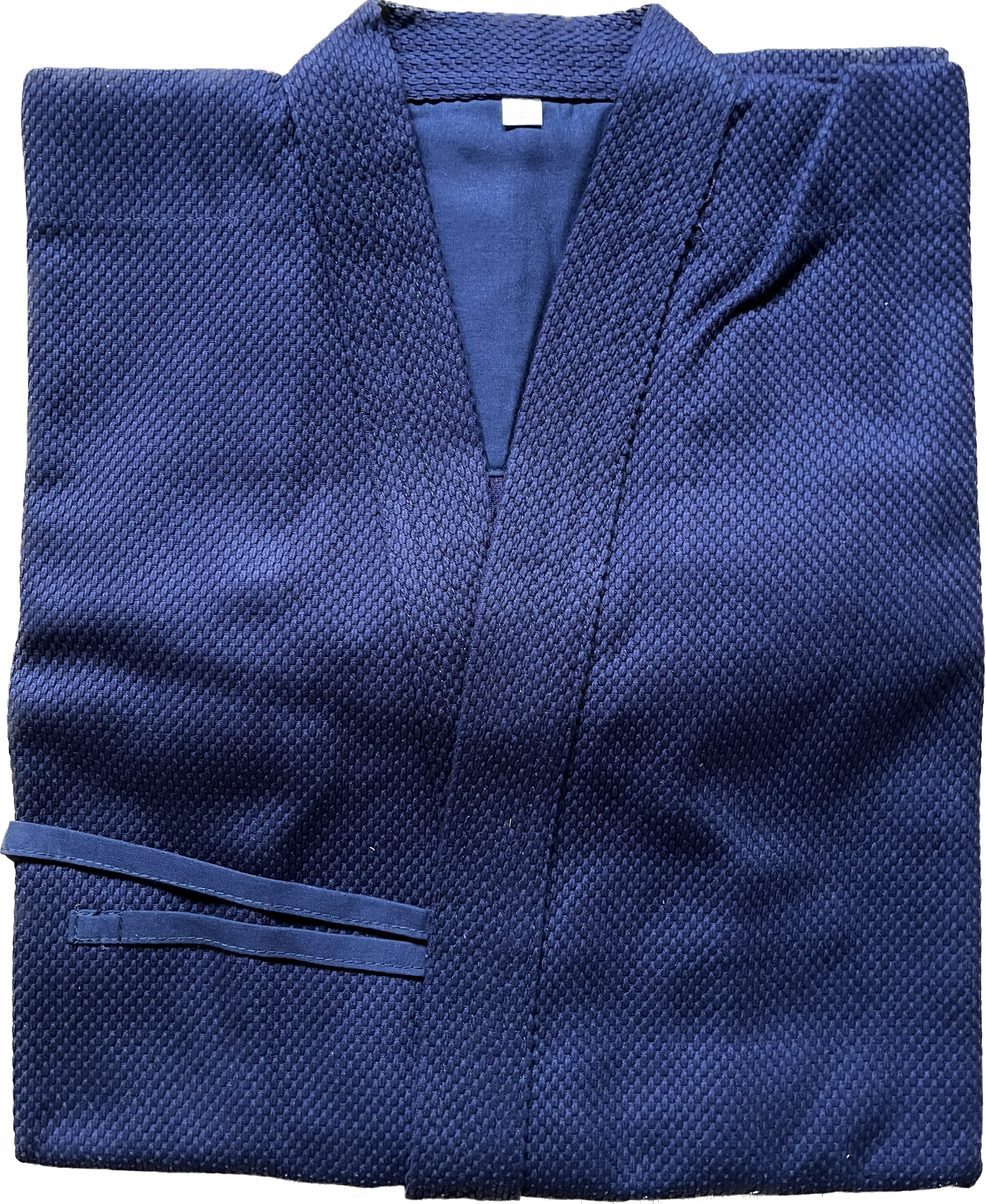 Kendogi Iro Dome - Navy Blue Cotton - Single Layer - Size 3 - Made in Japan