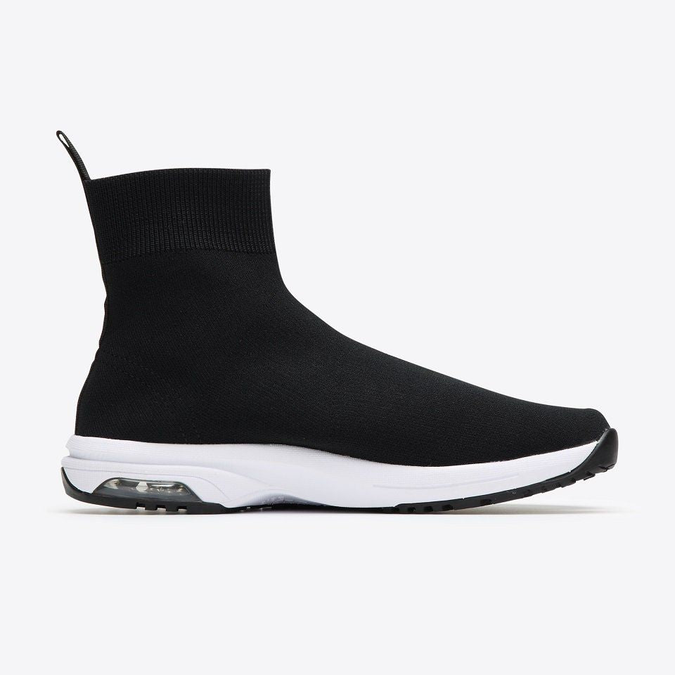Knit Tabi Boots Black
