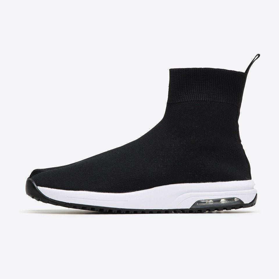 Knit Tabi Boots Black