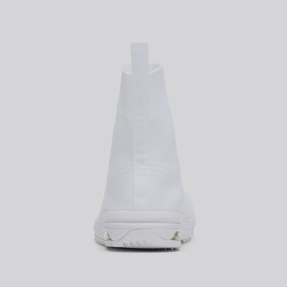 Knit Tabi Boots White