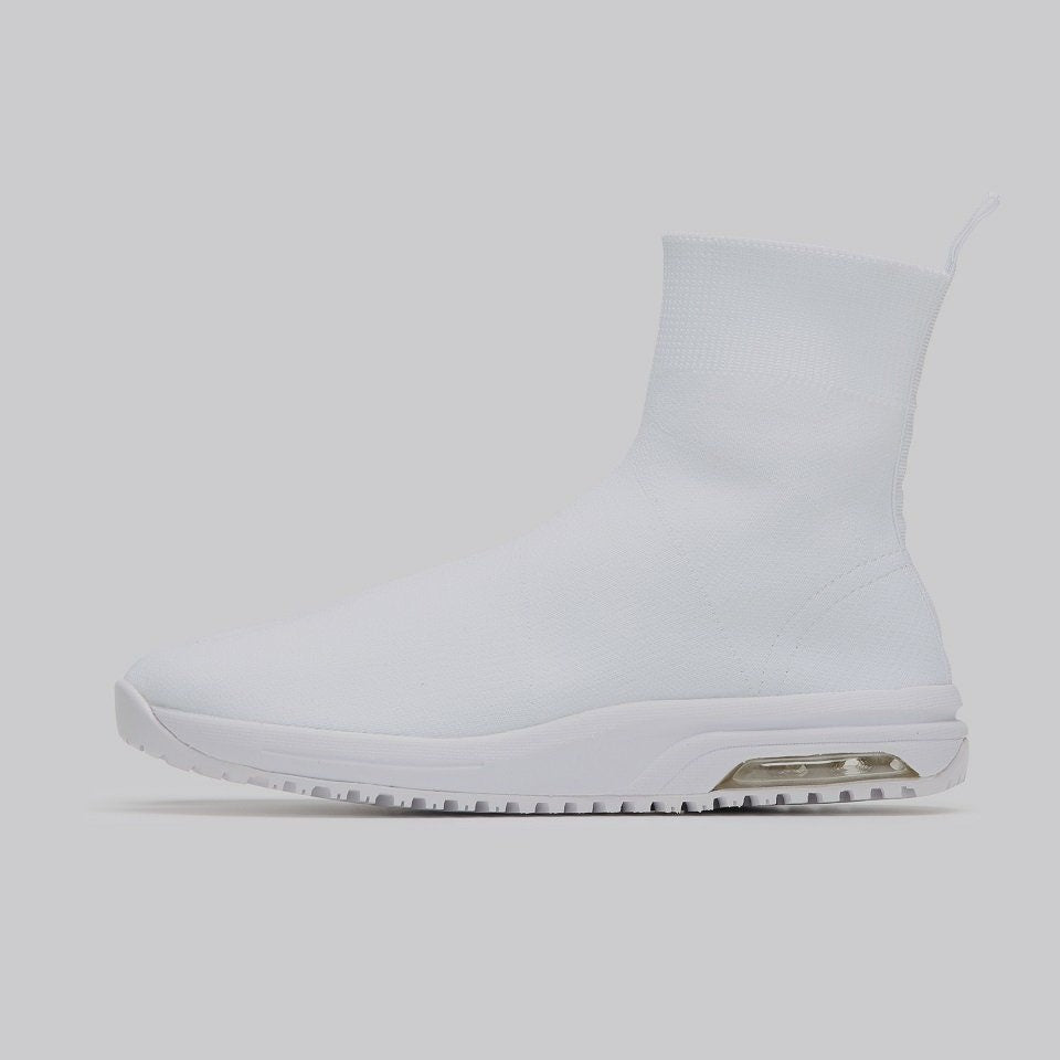 Knit Tabi Boots White