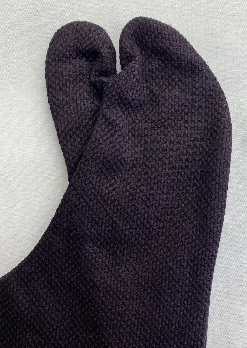 Luxury Tabi Sashiko Bushu - Aizome Blue - 3 Kohaze | Japan-Made