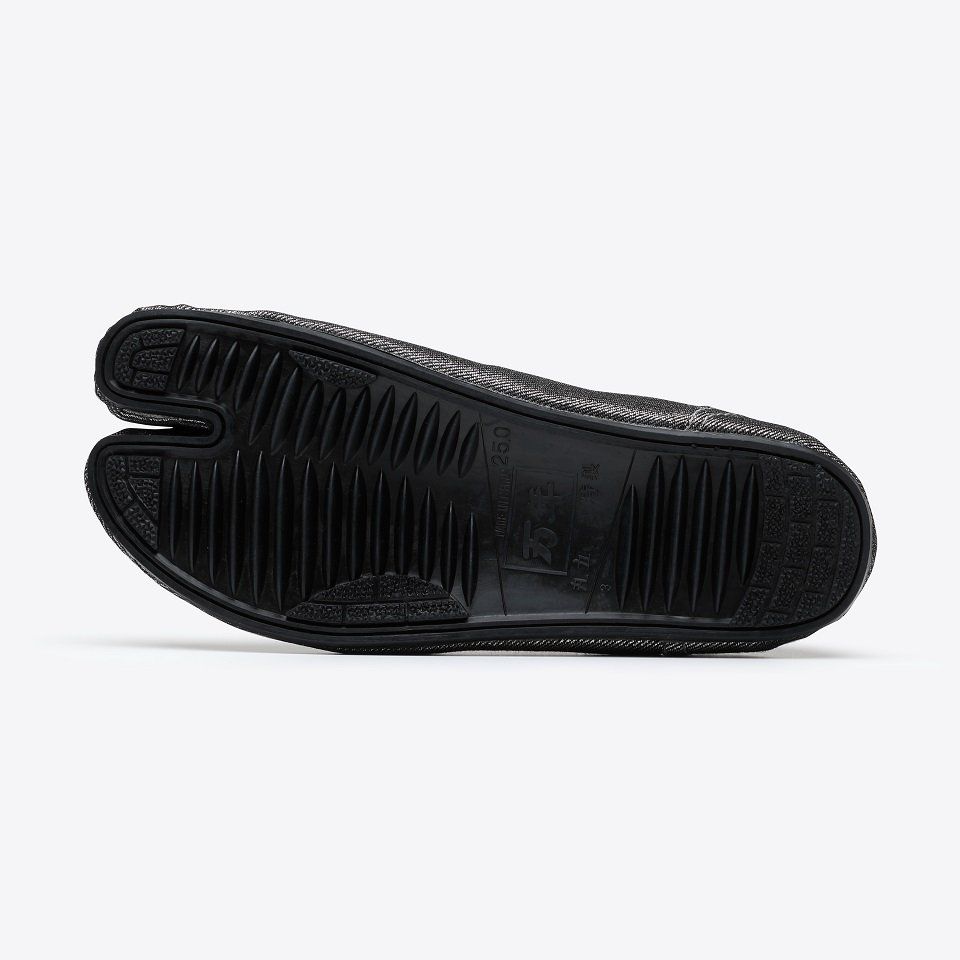 Mannen Tabi Shoes Silver Marugo