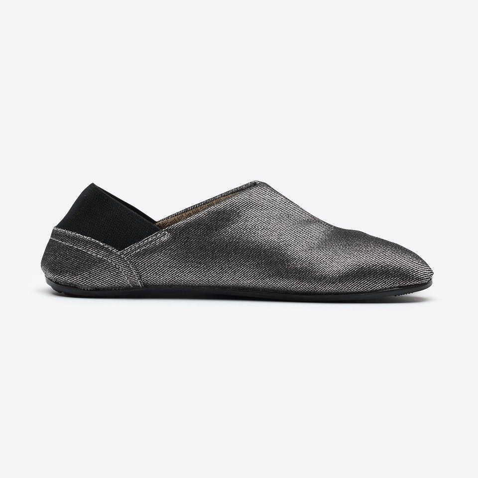 Mannen Tabi Shoes Silver Marugo