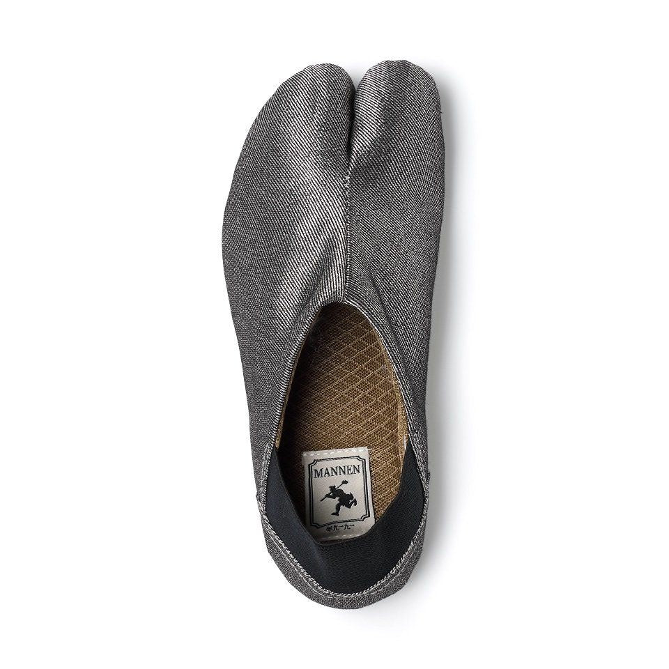 Mannen Tabi Shoes Silver Marugo