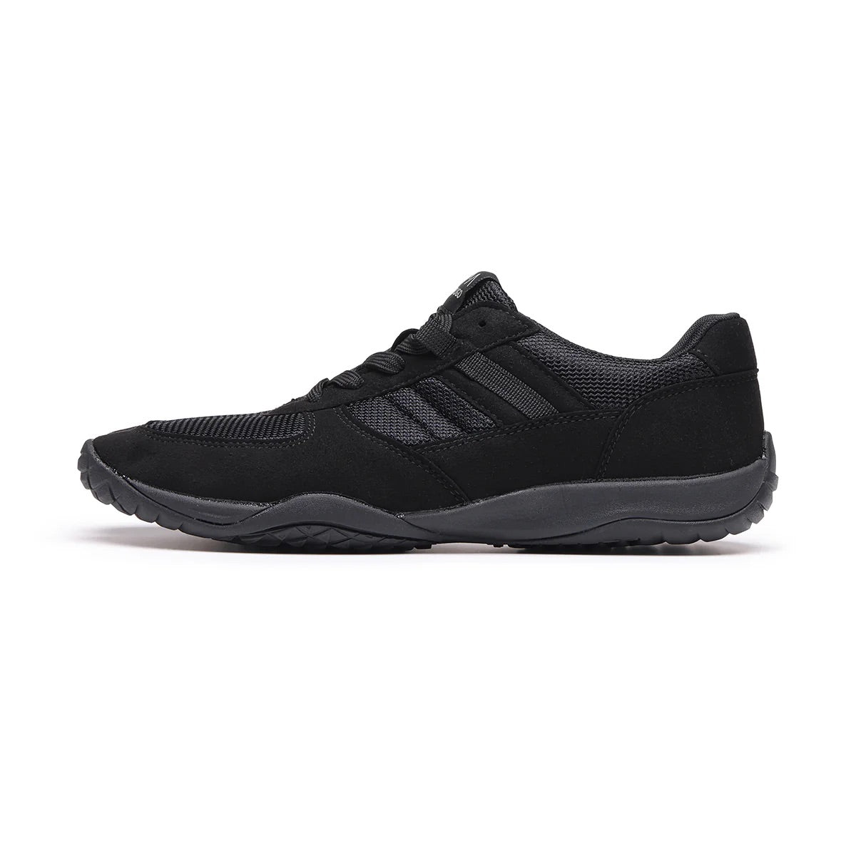 Marugo Sports Jog 3 Black Japanese Split-Toe Sneakers