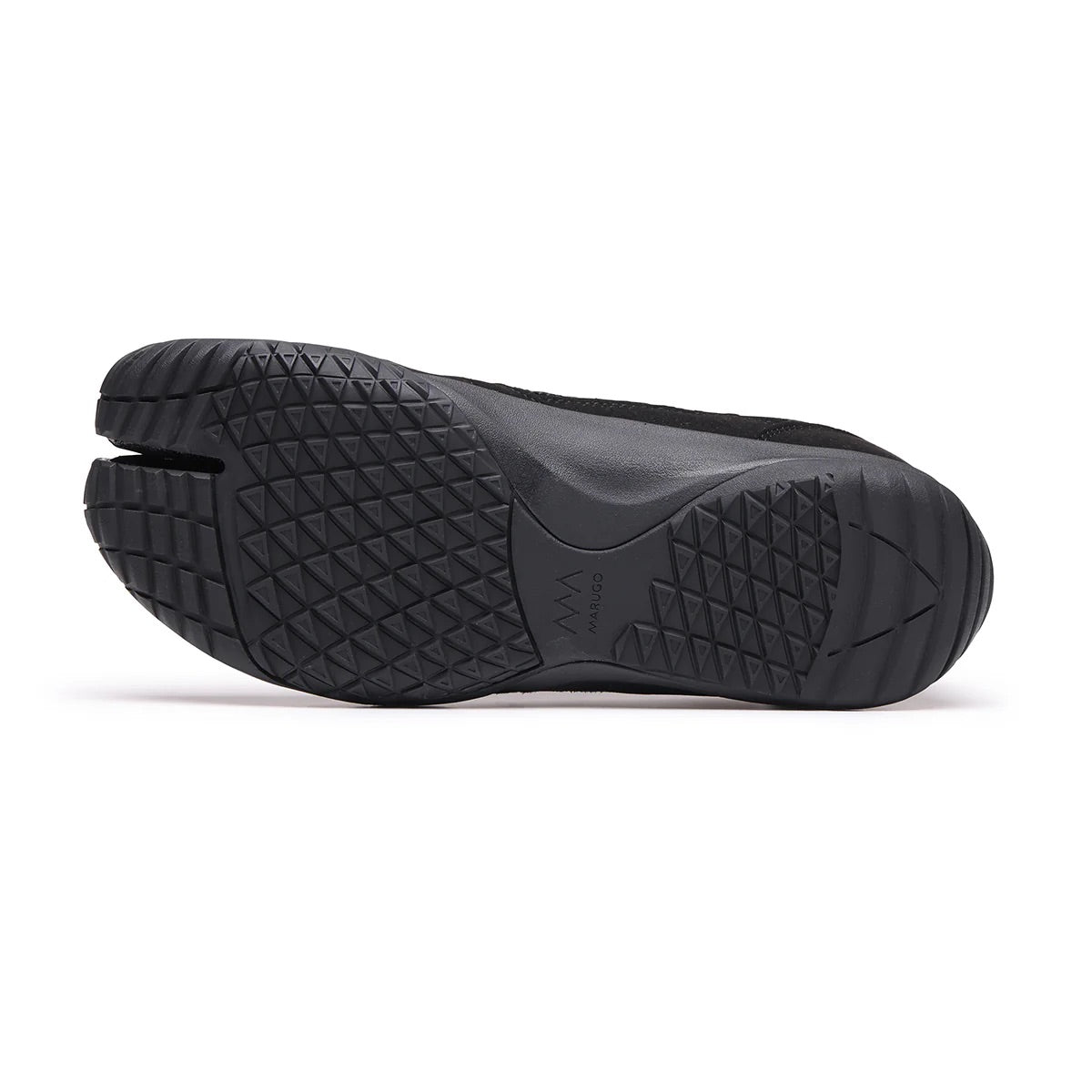 Marugo Sports Jog 3 Black Japanese Split-Toe Sneakers