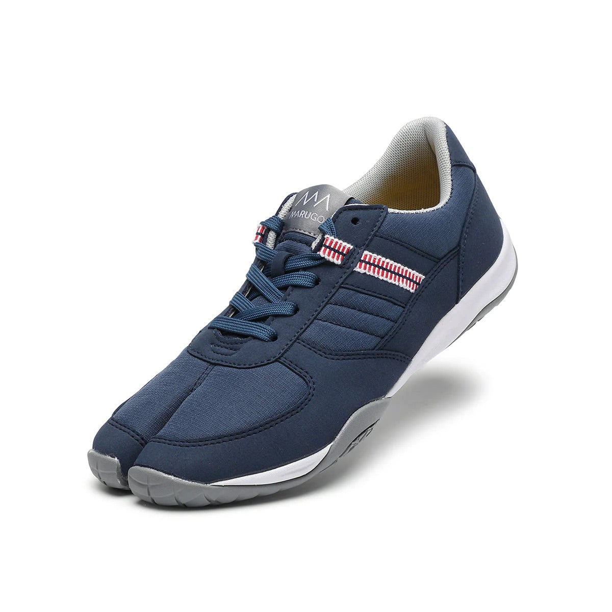 Marugo Sports Jog 3 Navy Blue Japanese Split-Toe Sneakers