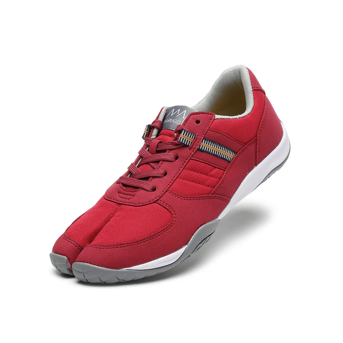 Marugo Sports Jog 3 Red Japanese Split-Toe Sneakers