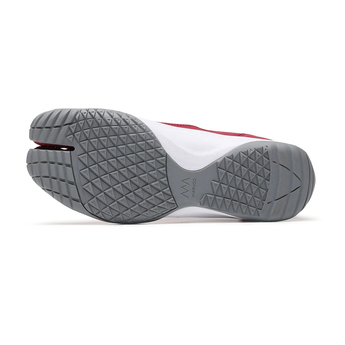 Marugo Sports Jog 3 Red Japanese Split-Toe Sneakers