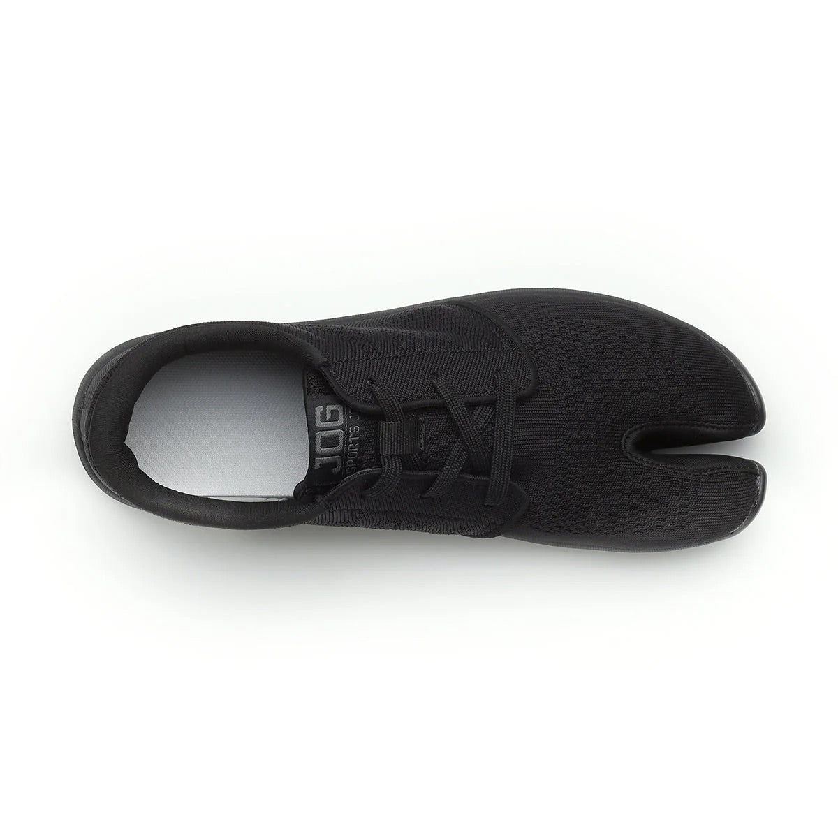 Marugo Sports Jog Black Japanese Jika-Tabi Sneakers