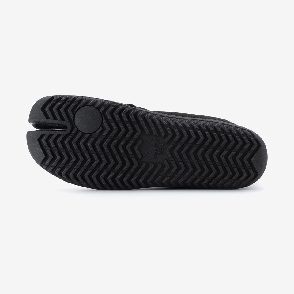 Marugo Sports Jog II Black Japanese Jika-Tabi Shoes
