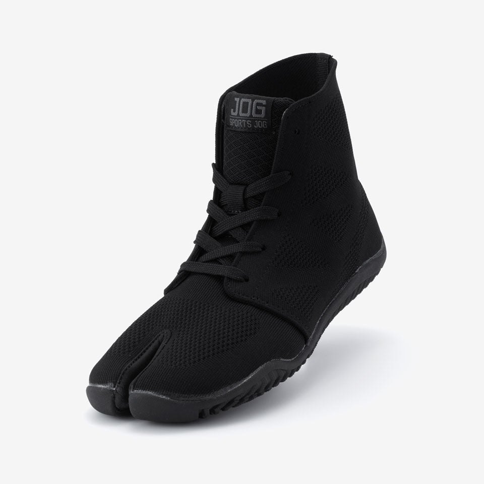 Marugo Sports Jog II Black Japanese Jika-Tabi Shoes