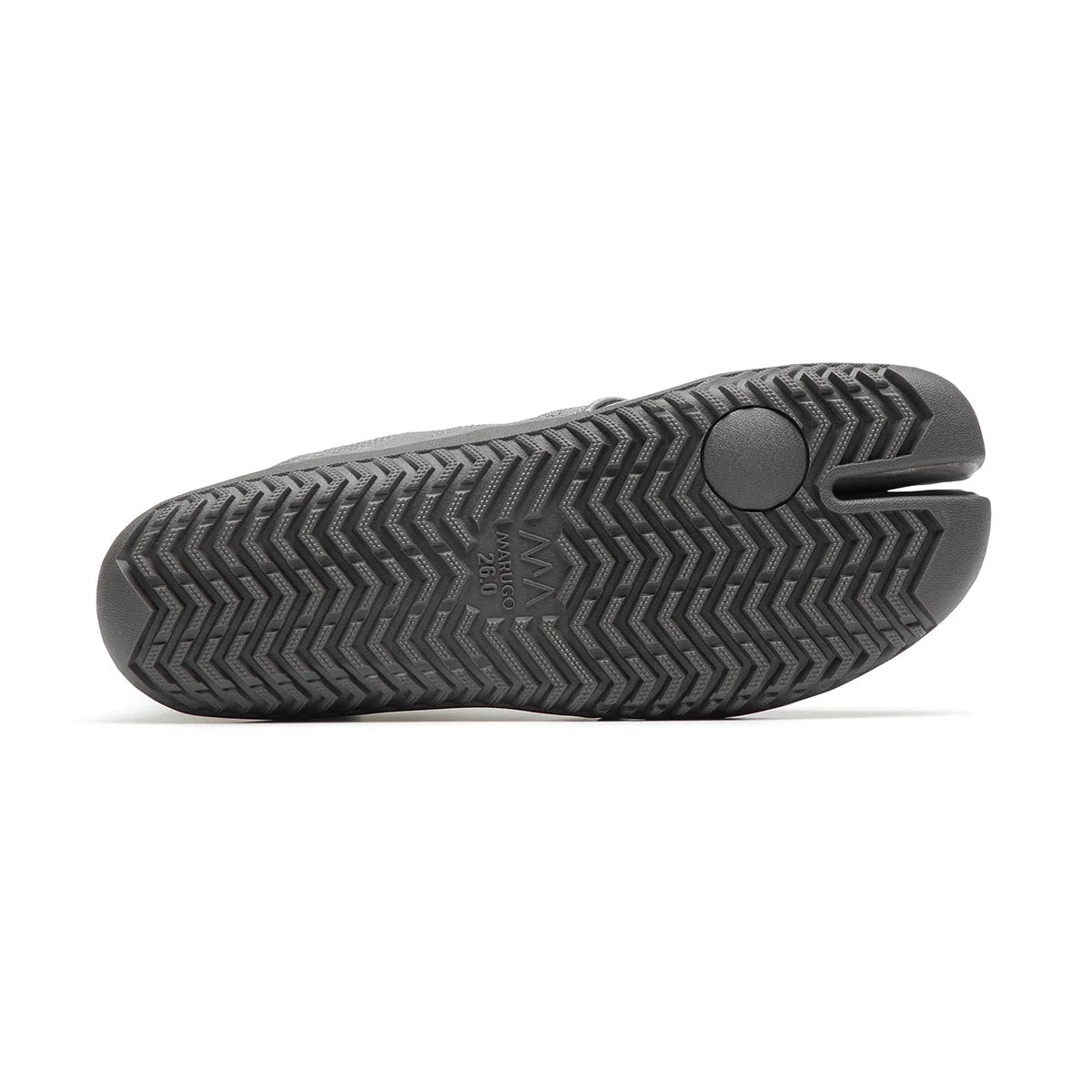 Marugo Sports Jog II Gray Japanese Jika-Tabi Shoes