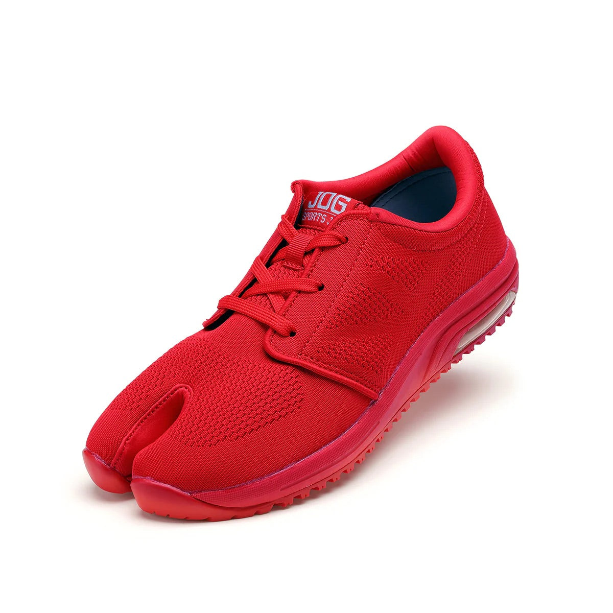 Marugo Sports Jog Red Japanese Jika-Tabi Sneakers