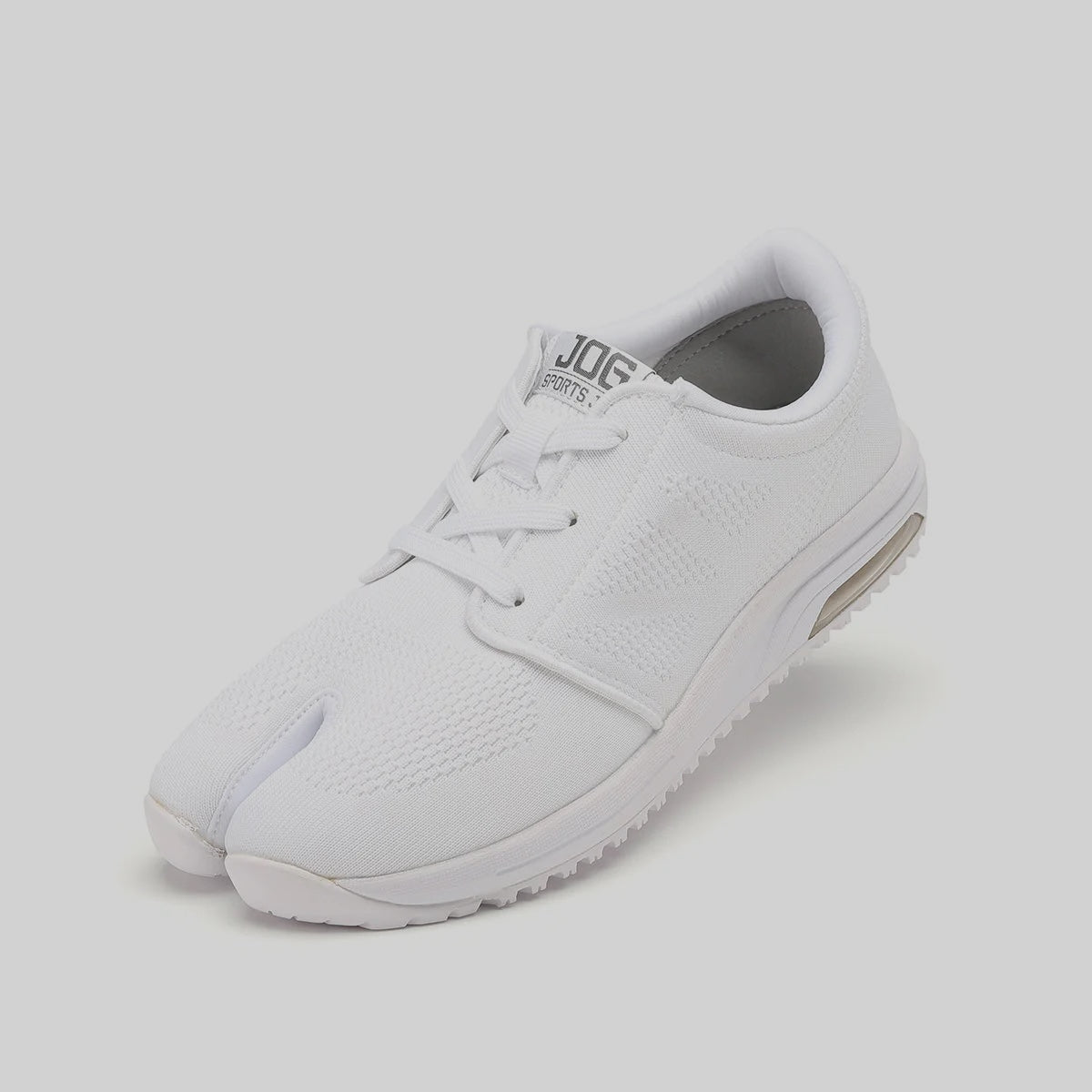Marugo Sports Jog White Japanese Jika-Tabi Sneakers