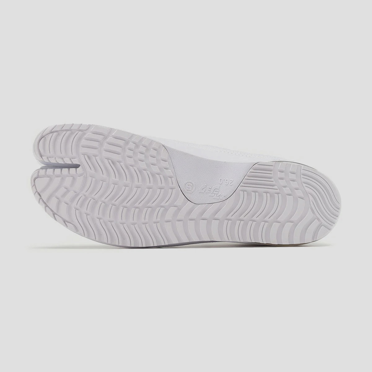 Marugo Sports Jog White Japanese Jika-Tabi Sneakers