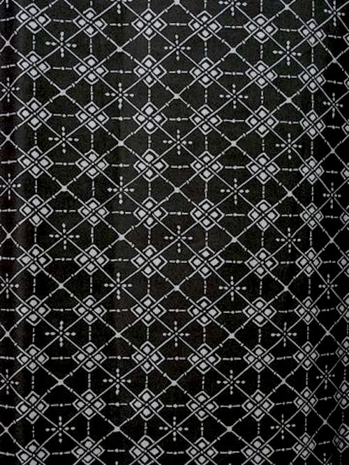 Men’s Japanese Yukata “Argyle” (Waritsuke Komon) Pattern Made in Kyoto, Japan