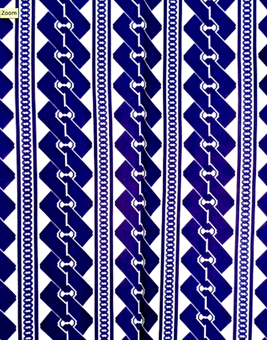 Men’s Japanese Yukata “Yoshiwara Tsunagi” Chain Pattern Made in Kyoto Japan