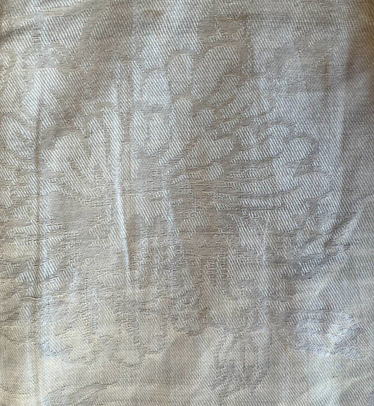 Men’s Antique Summer Black Silk Haori with 3 Takenaka Kamon