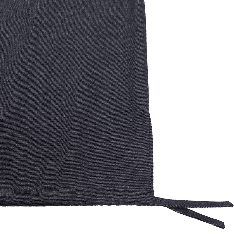 Men’s Japanese Samue Set Black Cotton Denim Workwear Made in Japan
