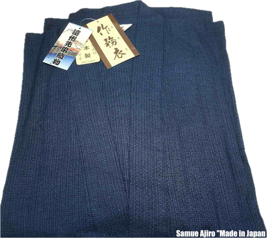 Men's ShijiRasho Ajiro Samue Cotton Made in Enshū Japan BujindoShop