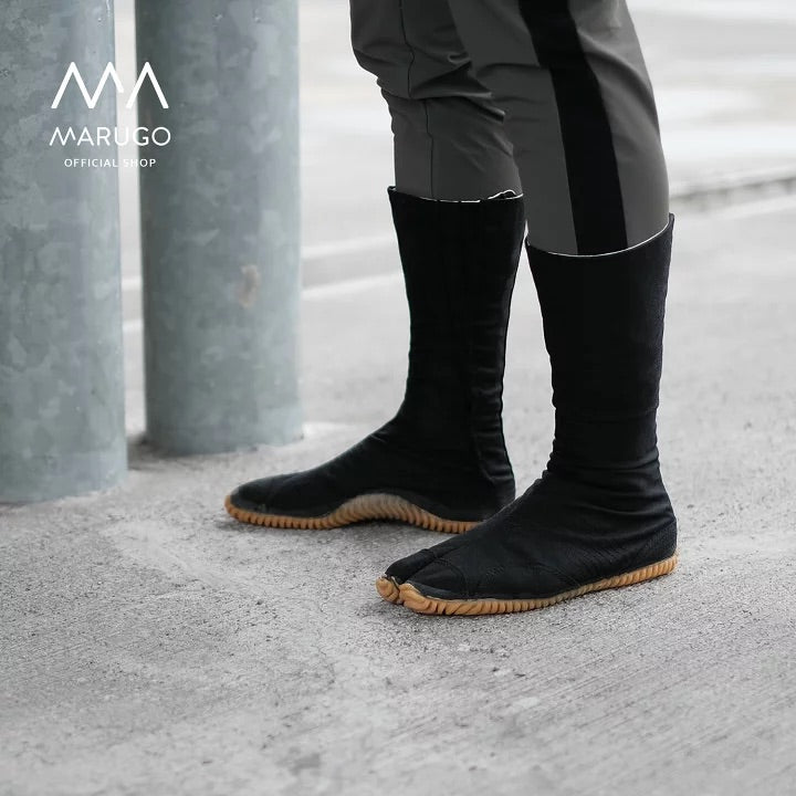 Matsuri Jog Jikatabi Shoe Black 12 Kohaze