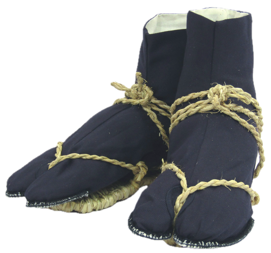 Waraji Ninja Igusa Bio Handmade – Traditional Japanese Straw Sandals