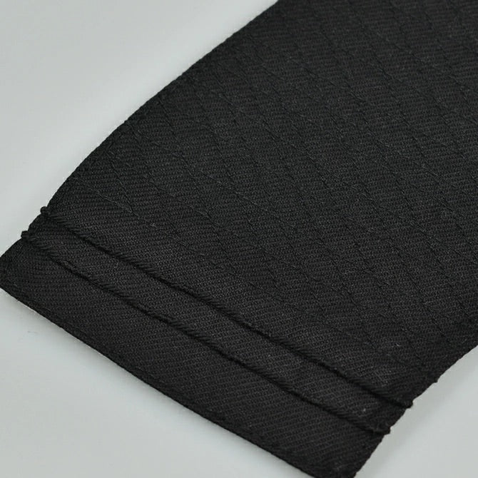 Ninjutsu Tekkou Orizashi Black Cotton brass fasteners (5 or 7 Kohaze)