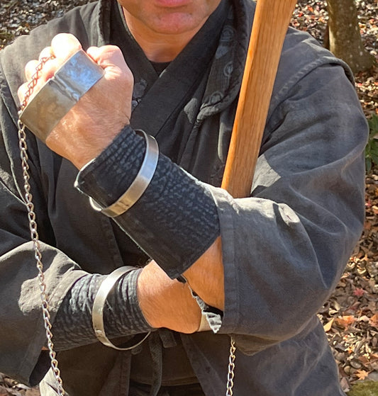 Orizashi Ninja Tekkou Black Cotton Magic Tape 7 Kohaze