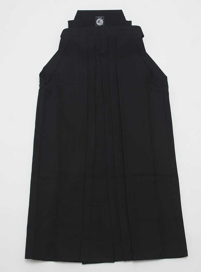 Premium Iaido Hakama Black Polyester Take Tozando IH700 - Size 25