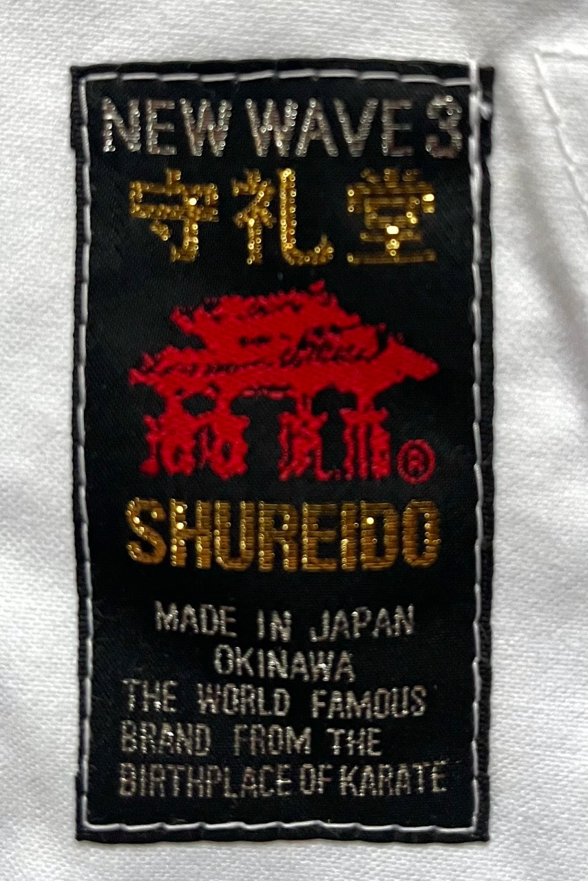 Shureido NW-3 Karategi Size 4.5 (175cm) with logo embroidered