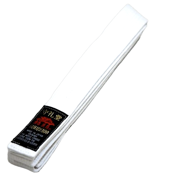 Shureido White Karate Belt Size 3.5 (260cm)