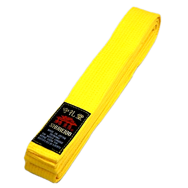 Shureido Yellow Karate Belt Standart Size 6 (310cm)