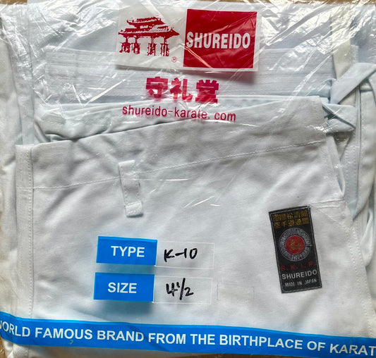 Shureido K-10 Karate pants Heavy Kata S.K.I.F Size 4.5 (175cm)