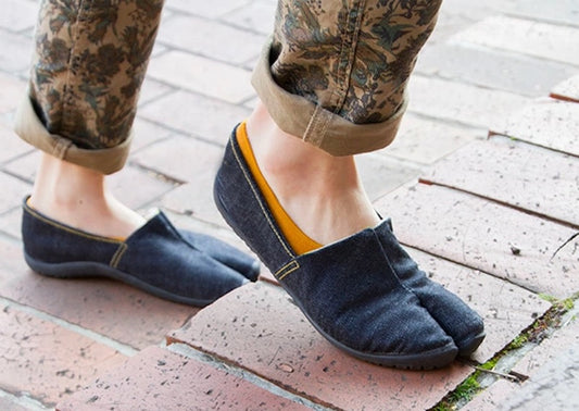 TabiRela® Denim Tabi Shoes – Made in Kurashiki, Japan